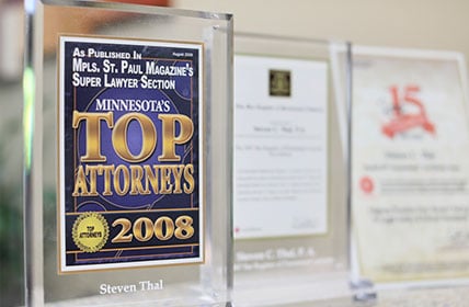 As Published In MPLS. St. Paul Magazine's | Super Lawyer Section | Minnesota's Top Attorneys 2008 | Steven Thal